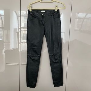⭐️🌴 Balenciaga Leather Skinny Pants sz 36/US sz 4
